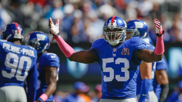 Jameel McClain New York Giants